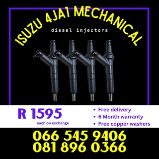 Isuzu Kb250 4ja1 Mechanical Diesel Injectors For Sale On Exchange