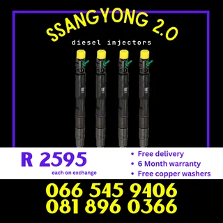 Ssangyong Diesel Injectors For Sale On Exchange