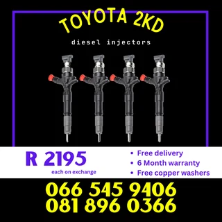 Toyota 2kd Diesel Injectors For Sale On Exchange
