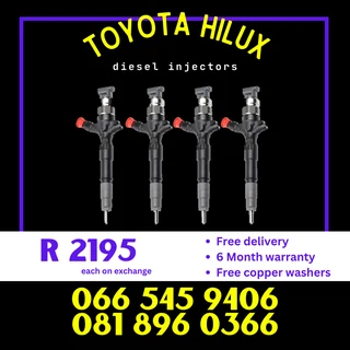 Toyota Hilux Diesel Injectors For Sale On Exchange