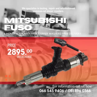 Mitsubishi Fuso Diesel Injectors For Sale On Exchange