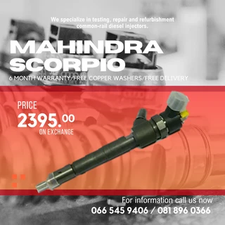 Mahindra Scorpio Diesel Injectors For Sale On Exchange With Warranty