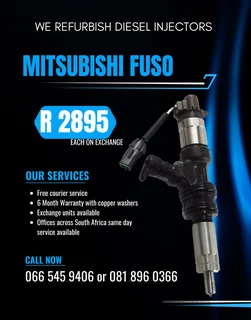Mitsubishi Fuso Diesel Injectors For Sale On Exchange With Warranty