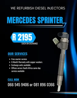 Mercedes Benz Sprinter Diesel Injectors For Sale On Exchange With Warranty
