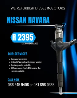 Nissan Navara Diesel Injectors For Sale On Exchange With Warranty