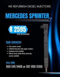 Mercedes Benz Sprinter Delphi Diesel Injectors For Sale On Exchange With Warranty