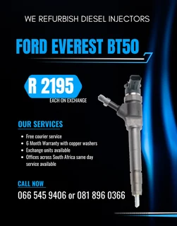 Ford Everest Diesel Injectors For Sale On Exchange With Warranty