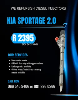 Kia Sportage 2.0 Diesel Injectors For Sale On Exchange With Warranty