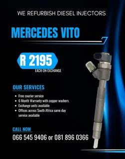 Mercedes Benz Vito Diesel Injectors For Sale On Exchange With Warranty