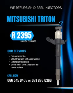 Mitsubishi Triton Diesel Injectors For Sale On Exchange With Warranty