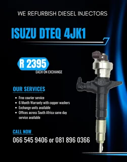 Isuzu Dteq Kb250 4jk1 Diesel Injectors For Sale On Exchange With Warranty