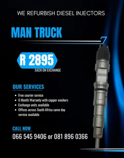 Man Truck Diesel Injectors For Sale On Exchange With Warranty