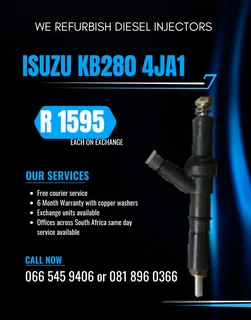 Isuzu Kb280 4ja1 Mechanical Diesel Injectors For Sale On Exchange With Warranty