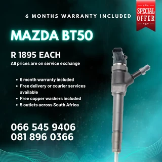 Mazda Bt50 Diesel Injectors For Sale On Exchange