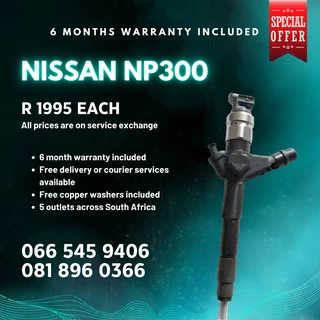 Nissan Np300 Diesel Injectors For Sale On Exchange With  Warranty