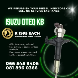 Isuzu Dteq Kb Diesel Injectors For Sale On Exchange With Warranty