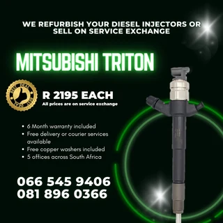 Mitsubishi Triton Diesel Injectors For Sale On Exchange With Warranty