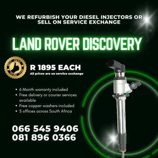 Land Rover Discovery Tdv Diesel Injectors For Sale On Exchange With Warranty