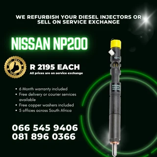 Nissan Np200 Diesel Injectors For Sale On Exchange With Warranty