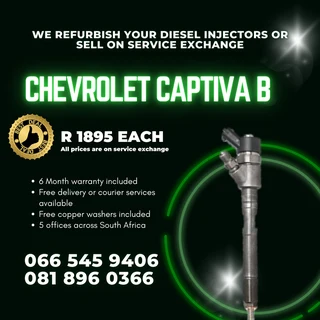 Chevrolet Captiva Diesel Injectors For Sale On Exchange With Warranty