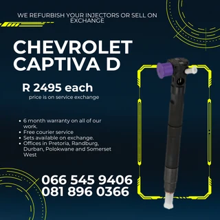 Chevroelt Captiva Delphi Diesel Injectors For Sale On Exchange With Warranty