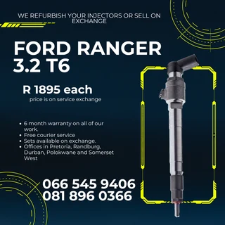 Ford Ranger 3.2 Diesel Injectors For Sale On Exchange With Warranty