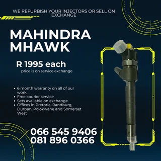 Mahindra Mhawk Diesel Injectors For Sale On Exchange With Warranty