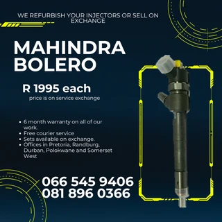Mahindra Bolero Diesel Injectors For Sale On Exchange With Warranty