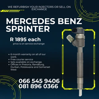 Mercedes Benz Sprinter Diesel Injectors For Sale On Exchange With Warranty