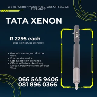Tata Xenon Diesel Injectors For Sale On Exchange With Warranty