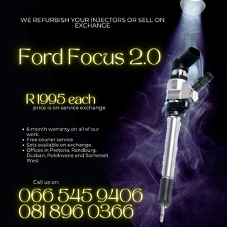 Ford Focus 2.0 Diesel Injectors For Sale On Exchange With Warranty