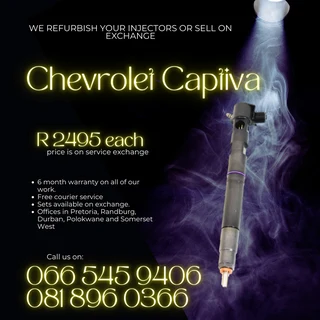 Chevrolet Captiva Delphi Diesel Injectors For Sale On Exchange With Warranty