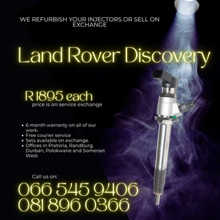 Land Rover Discovery Tdv Diesel Injectors For Sale On Exchaneg With Warranty