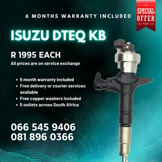Isuzu Dteq Kb Diesel Injectors For Sale On Exchange With Warranty