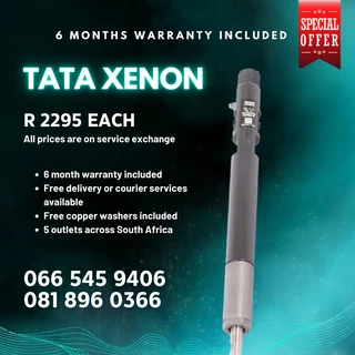 Tata Xenon Diesel Injectors For Sale On Exchange With Warranty