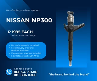 Nissan Np300 Diesel Injectors For Sale On Exchange With Warranty