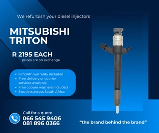 Mitsubishi Triton Diesel Injectors For Sale On Exchange With Warranty