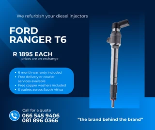 Ford Ranger 2.2 Diesel Injectors For Sale On Exchange With Warranty