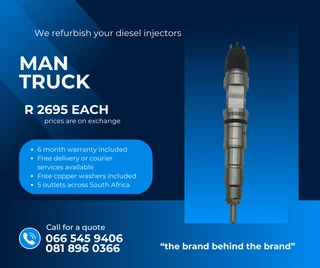 Man Truck Diesel Injectors For Sale On Exchange With Warranty
