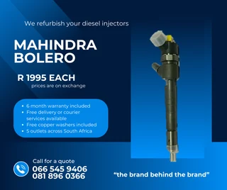 Mahindra Bolero Diesel Injectors For Sale On Exchange With Warranty