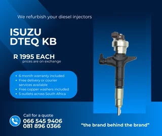 Isuzu Dteq Kb Diesel Injectors For Sale On Exchange With Warranty