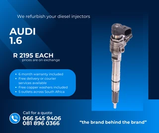 Audi 1.6 Diesel Injectors For Sale On Exchange With Warranty