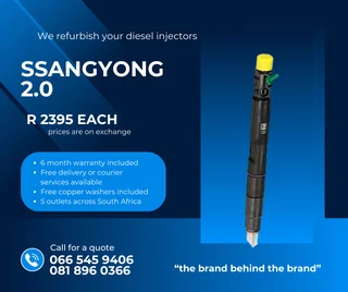 Ssangyong Diesel Injectors For Sale On Exchange With Warranty