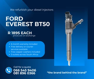 Ford Everest Diesel Injectors For Sale On Exchange With Warranty