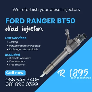 Ford Ranger 3.0 Tdci Diesel Injectors For Sale On Exchange With Warranty