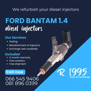 Ford Bantam Diesel Injectors For Sale On Exchange With Warranty