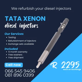 Tata Xenon Diesel Injectors For Sale On Exchange With Warranty