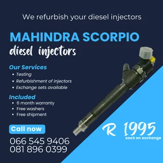 Mahindra Scorpio Diesel Injectors For Sale On Exchange With Warranty