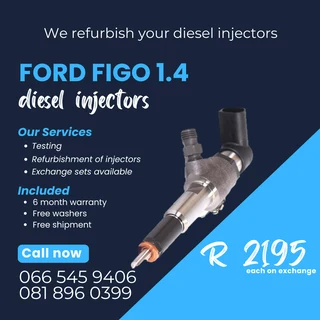 Ford Figo Diesle Injectors For Sale On Exchange With Warranty