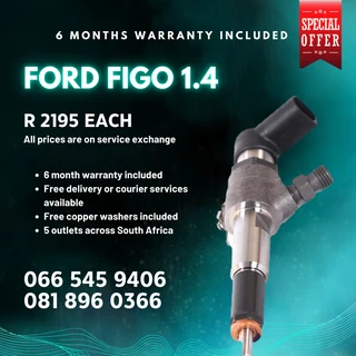 Ford Figo Diesel Injectors For Sale On Exchange With Warranty